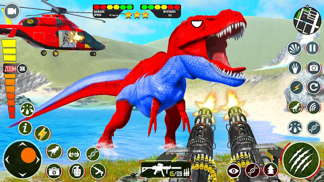 Download Wild Dino Hunter 3D Gun Games MOD [Unlimited money] + MOD [Menu] APK for Android