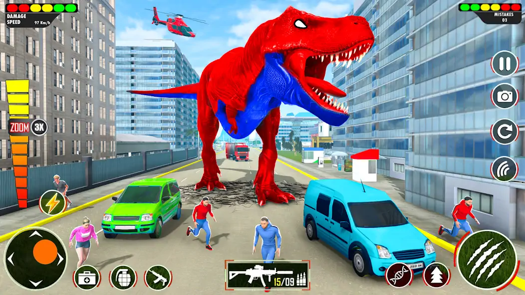 Download Wild Dino Hunter 3D Gun Games MOD [Unlimited money] + MOD [Menu] APK for Android