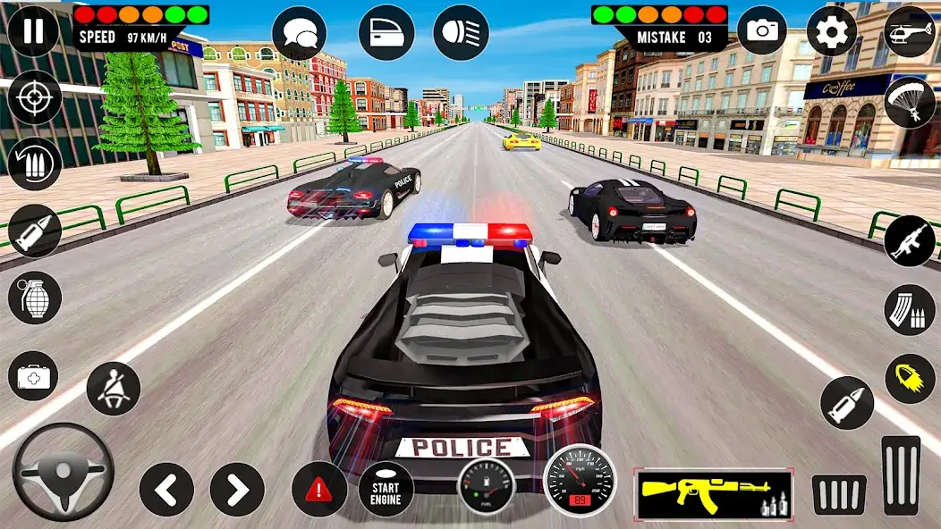 Download Police Car Games - Police Game MOD [Unlimited money/gems] + MOD [Menu] APK for Android