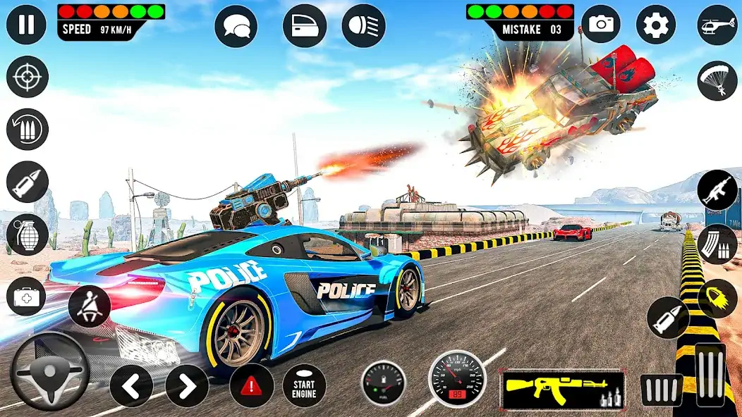 Download Police Car Games - Police Game MOD [Unlimited money/gems] + MOD [Menu] APK for Android