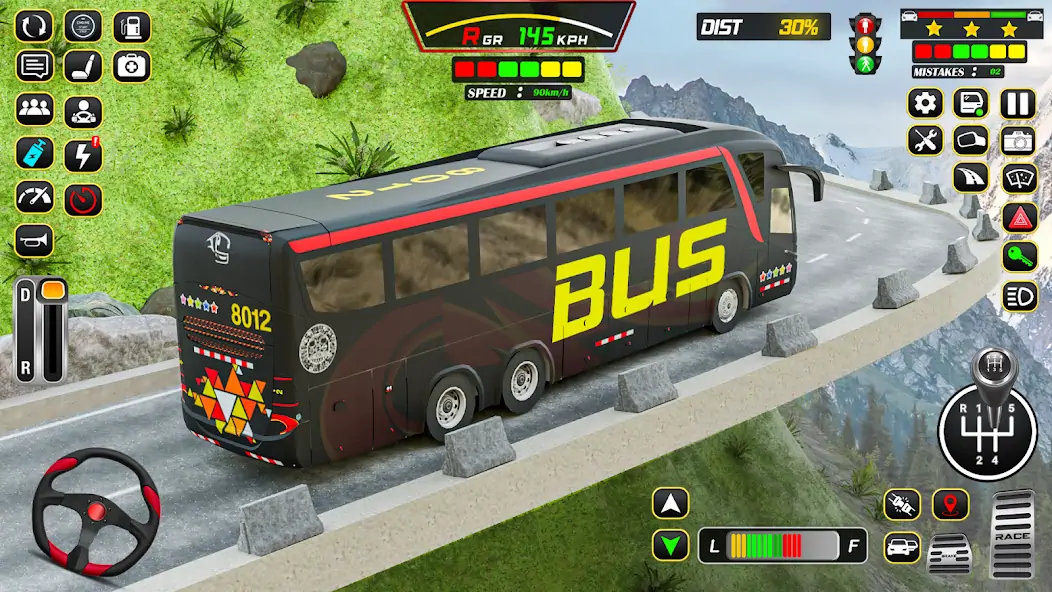 Download US City Coach Bus Driving Game MOD [Unlimited money/gems] + MOD [Menu] APK for Android