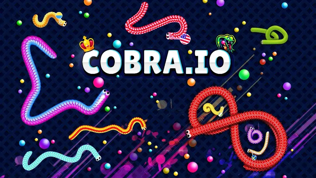 Download Cobra.io - Big Snake Game MOD [Unlimited money/gems] + MOD [Menu] APK for Android