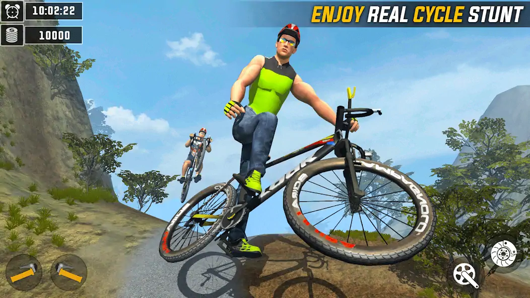 Download Offroad Cycle: BMX Racing Game MOD [Unlimited money/gems] + MOD [Menu] APK for Android