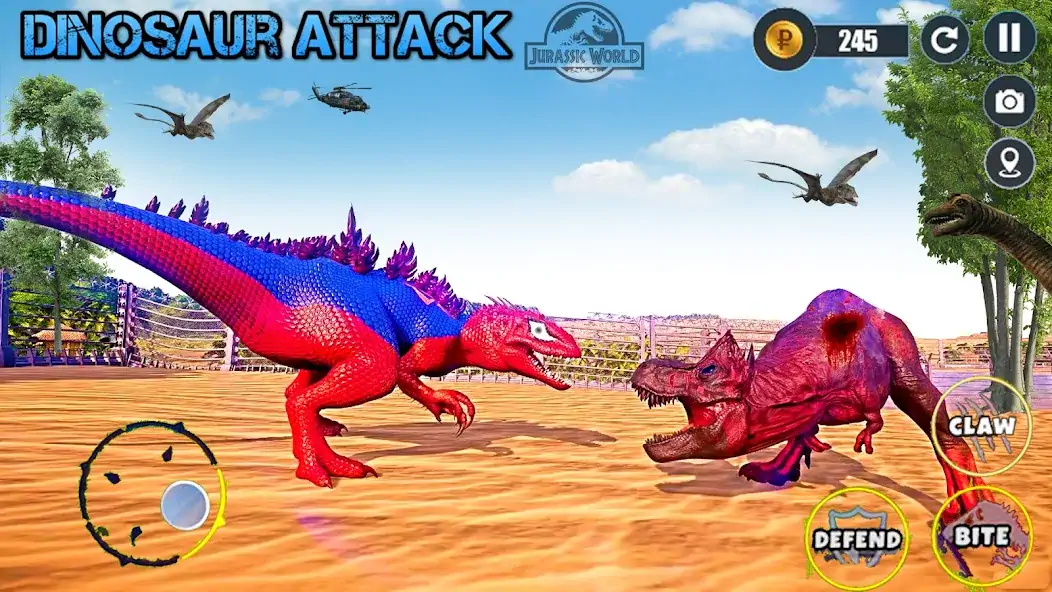 Download Jurassic Park Games: Dino Park MOD [Unlimited money] + MOD [Menu] APK for Android