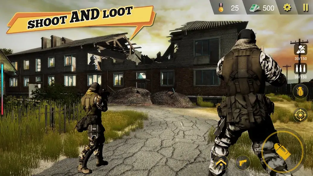 Download FPS Commando Gun Shooting Game MOD [Unlimited money] + MOD [Menu] APK for Android