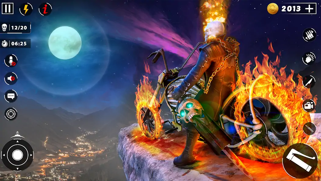 Download Ghost Rider 3D - Ghost Game MOD [Unlimited money/gems] + MOD [Menu] APK for Android