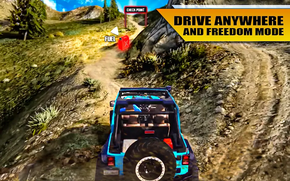 Download Off Road Jeep Drive Simulator MOD [Unlimited money/gems] + MOD [Menu] APK for Android