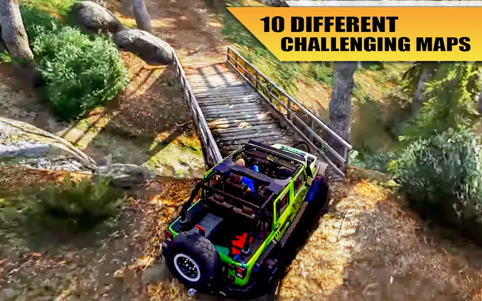 Download Off Road Jeep Drive Simulator MOD [Unlimited money/gems] + MOD [Menu] APK for Android