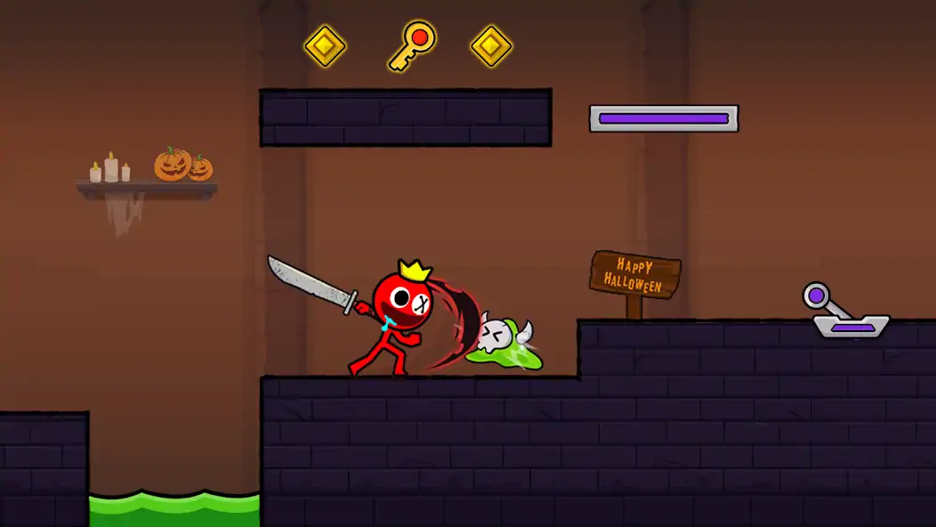 Download Red Stickman: Stick Adventure MOD [Unlimited money] + MOD [Menu] APK for Android