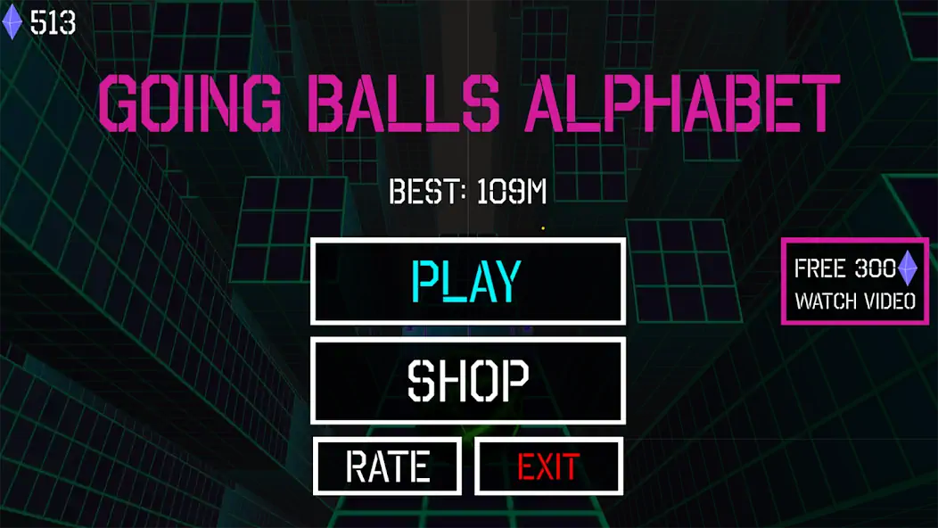 Download Going Balls Alphabet Rolling MOD [Unlimited money/coins] + MOD [Menu] APK for Android