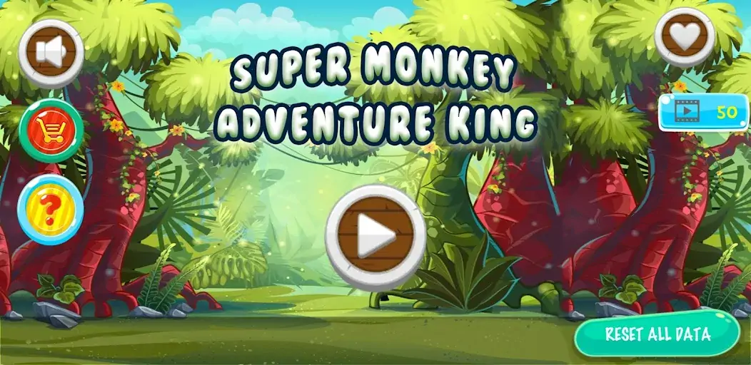 Download Super Monkey Adventure King MOD [Unlimited money/gems] + MOD [Menu] APK for Android