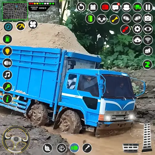 Download Mud Truck Runner Simulator 3D MOD [Unlimited money/gems] + MOD [Menu] APK for Android