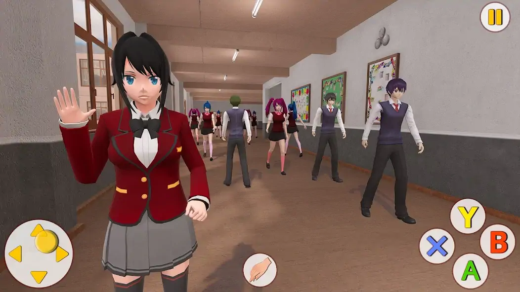 Download Real Girls School Simulator MOD [Unlimited money/gems] + MOD [Menu] APK for Android