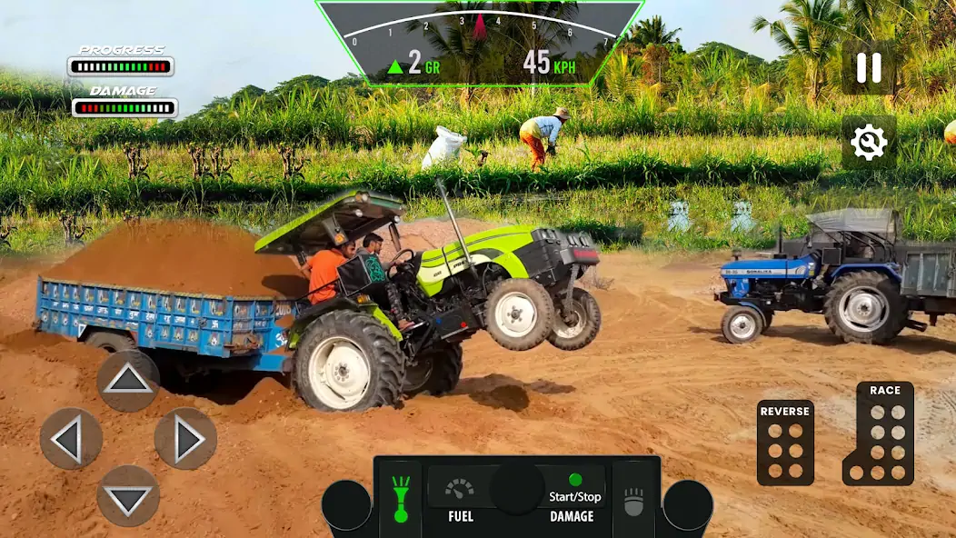 Download Tractor Games 3D Farming Games MOD [Unlimited money/gems] + MOD [Menu] APK for Android