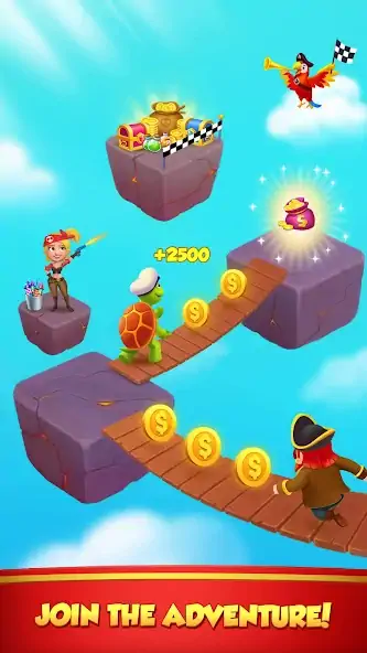 Download Coin Rush - Pirate Run MOD [Unlimited money/gems] + MOD [Menu] APK for Android