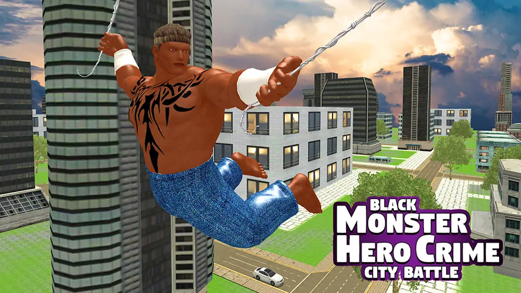 Download Black Monster Hero City Battle MOD [Unlimited money/gems] + MOD [Menu] APK for Android