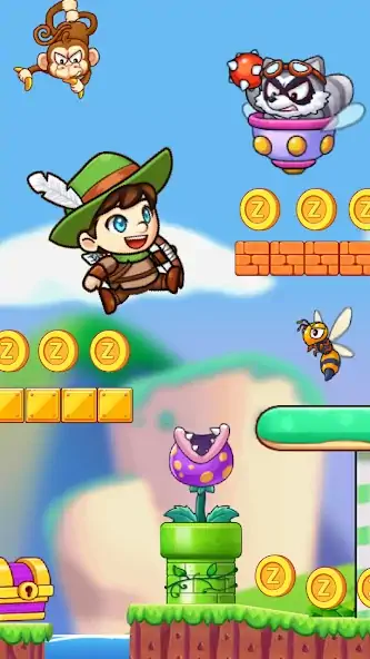 Download Super Matteo Adventure MOD [Unlimited money/gems] + MOD [Menu] APK for Android