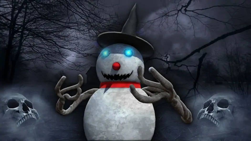Download Evil Scary Snowman Games 3d MOD [Unlimited money/gems] + MOD [Menu] APK for Android