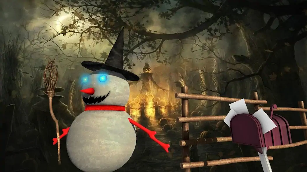 Download Evil Scary Snowman Games 3d MOD [Unlimited money/gems] + MOD [Menu] APK for Android