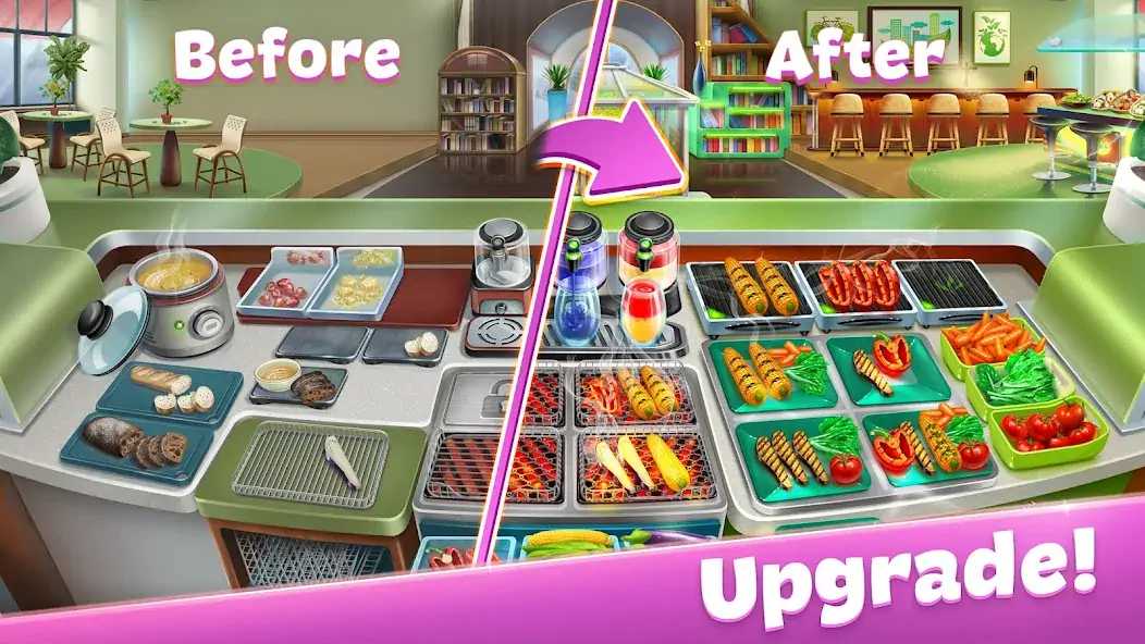 Download Cooking Fever: Restaurant Game MOD [Unlimited money/coins] + MOD [Menu] APK for Android