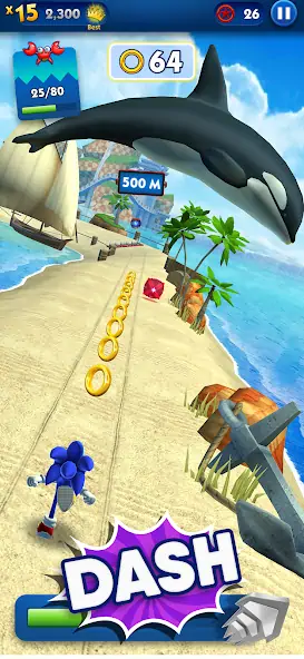 Download Sonic Dash - Endless Running MOD [Unlimited money/gems] + MOD [Menu] APK for Android