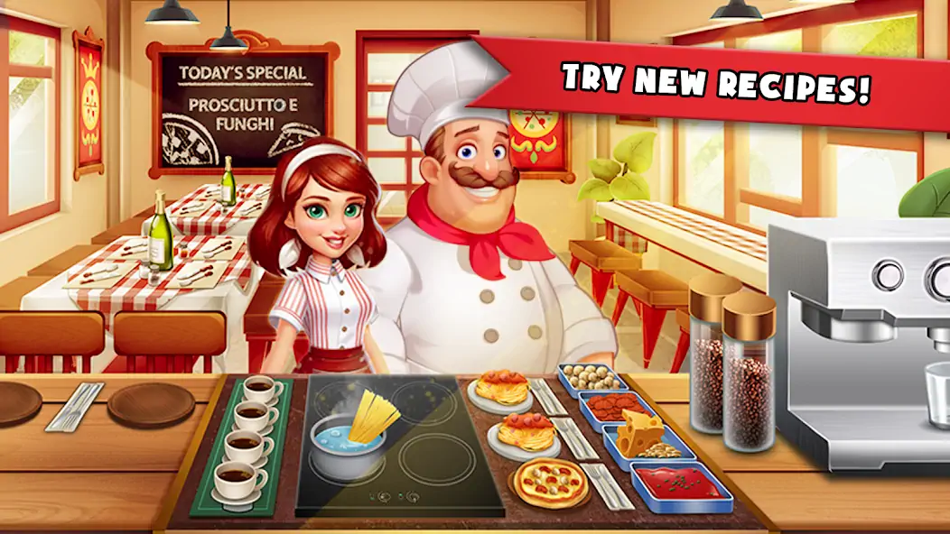Download Cooking Madness -A Chef's Game MOD [Unlimited money/gems] + MOD [Menu] APK for Android