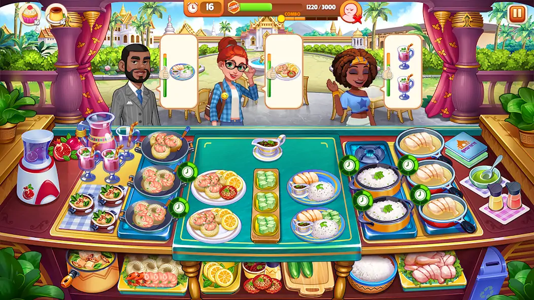 Download Cooking Madness -A Chef's Game MOD [Unlimited money/gems] + MOD [Menu] APK for Android