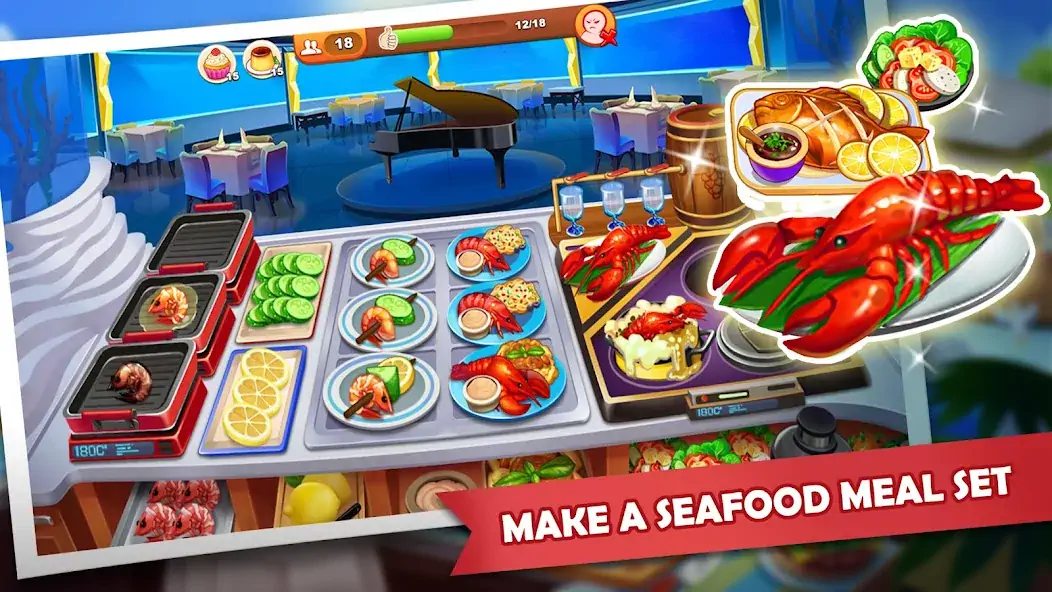 Download Cooking Madness -A Chef's Game MOD [Unlimited money/gems] + MOD [Menu] APK for Android