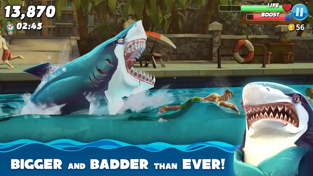 Download Hungry Shark World MOD [Unlimited money/coins] + MOD [Menu] APK for Android