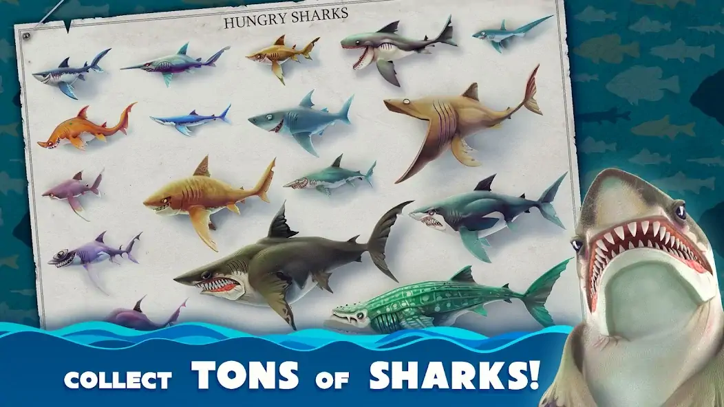 Download Hungry Shark World MOD [Unlimited money/coins] + MOD [Menu] APK for Android