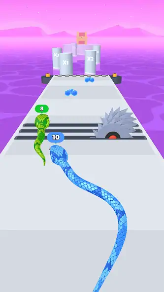 Download Snake Run Race・3D Running Game MOD [Unlimited money] + MOD [Menu] APK for Android