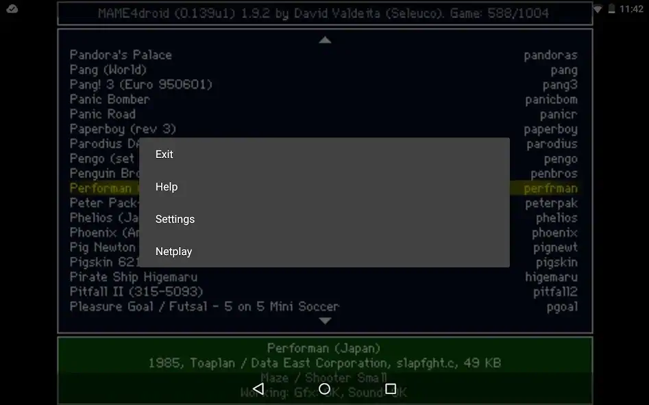 Download MAME4droid (0.139u1) MOD [Unlimited money] + MOD [Menu] APK for Android