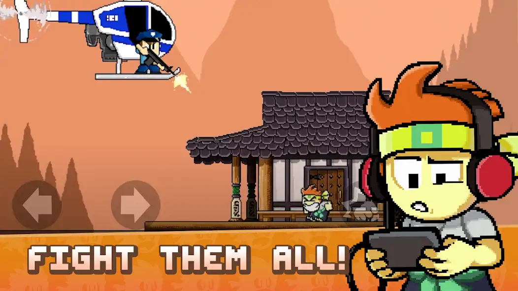 Download Dan the Man: Action Platformer MOD [Unlimited money/gems] + MOD [Menu] APK for Android