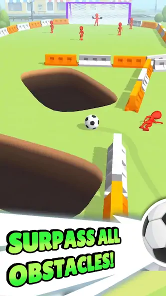 Download Crazy Kick! Fun Football game MOD [Unlimited money] + MOD [Menu] APK for Android
