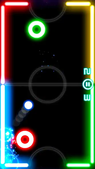 Download Glow Hockey MOD [Unlimited money/gems] + MOD [Menu] APK for Android