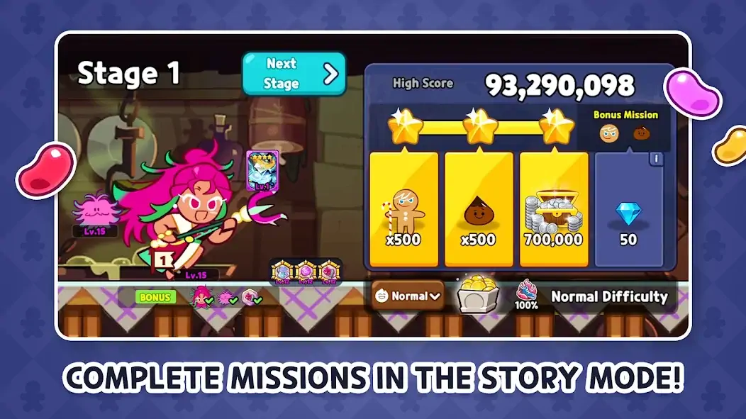 Download Cookie Run: OvenBreak MOD [Unlimited money] + MOD [Menu] APK for Android