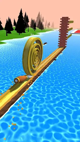 Download Spiral Roll MOD [Unlimited money/gems] + MOD [Menu] APK for Android