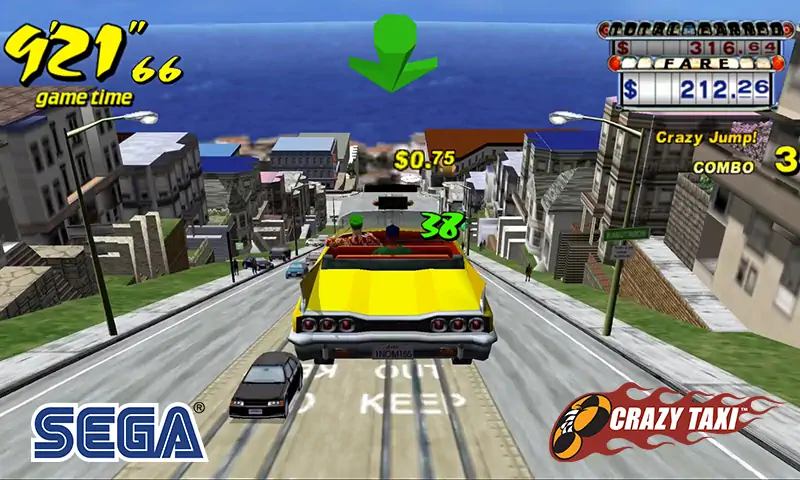 Download Crazy Taxi Classic MOD [Unlimited money/gems] + MOD [Menu] APK for Android