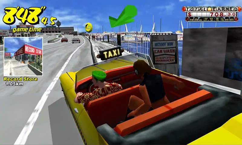 Download Crazy Taxi Classic MOD [Unlimited money/gems] + MOD [Menu] APK for Android