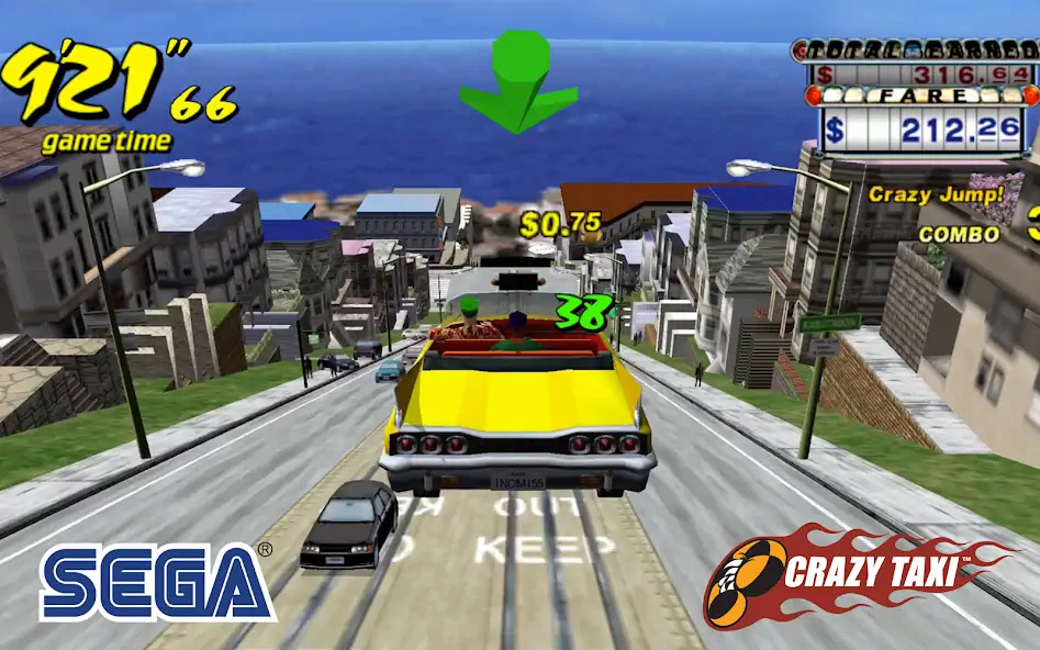 Download Crazy Taxi Classic MOD [Unlimited money/gems] + MOD [Menu] APK for Android