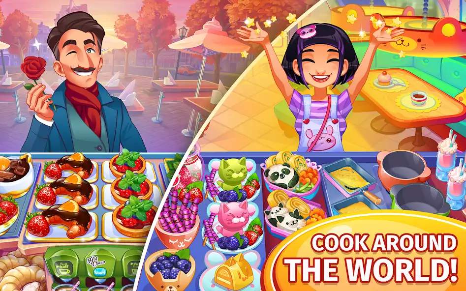 Download Cooking Craze: Restaurant Game MOD [Unlimited money/gems] + MOD [Menu] APK for Android