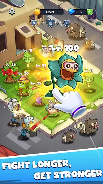 Download Merge Plants – Monster Defense MOD [Unlimited money/gems] + MOD [Menu] APK for Android