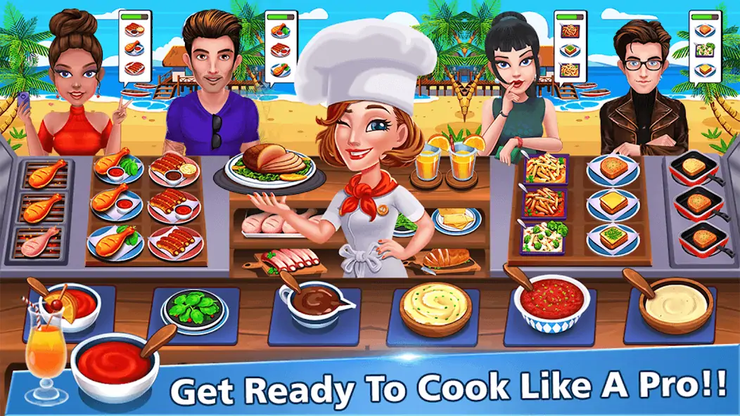 Download Cooking Chef - Food Fever MOD [Unlimited money/gems] + MOD [Menu] APK for Android