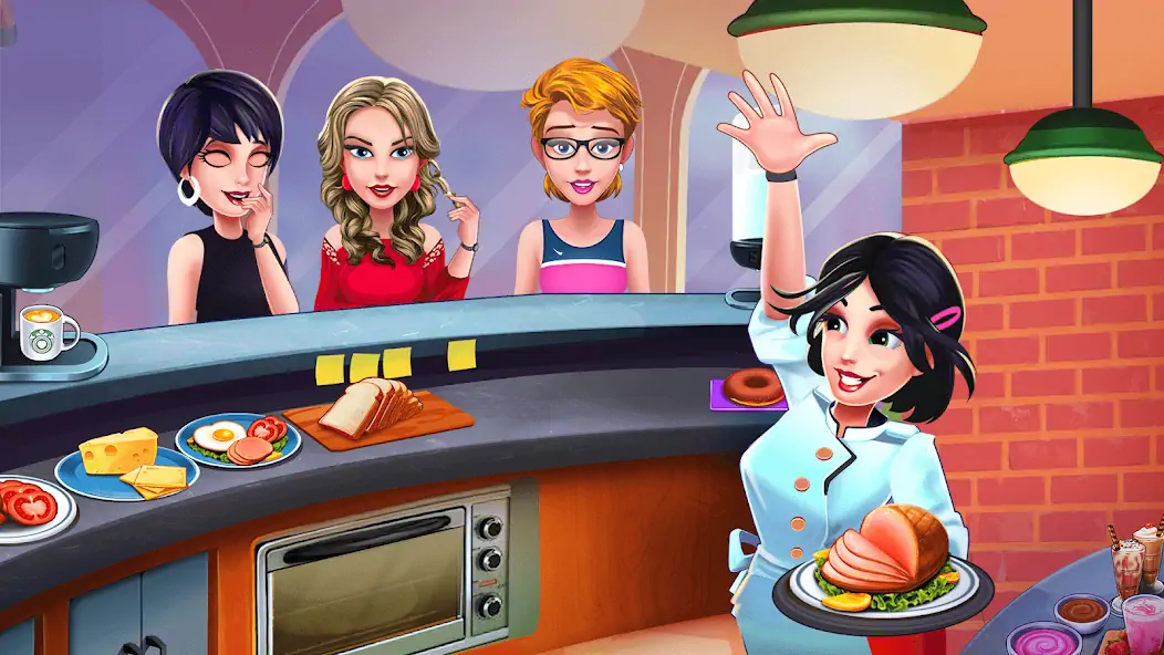 Download Cooking Chef - Food Fever MOD [Unlimited money/gems] + MOD [Menu] APK for Android