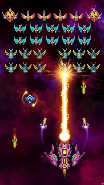 Download Galaxy Shooter - Space Attack MOD [Unlimited money/coins] + MOD [Menu] APK for Android