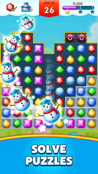 Download Jewels Legend - Match 3 Puzzle MOD [Unlimited money/coins] + MOD [Menu] APK for Android