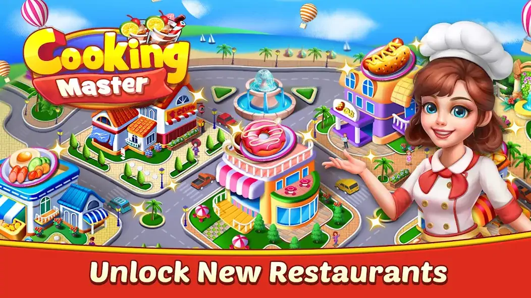 Download Cooking Master:Restaurant Game MOD [Unlimited money/gems] + MOD [Menu] APK for Android