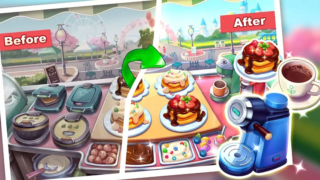 Download Cooking Center-Restaurant Game MOD [Unlimited money/gems] + MOD [Menu] APK for Android