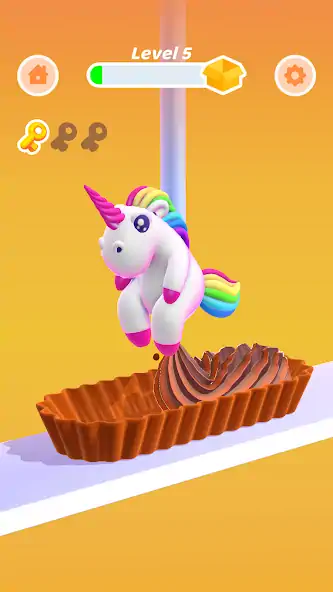 Download Perfect Cream: Icing Cake Game MOD [Unlimited money] + MOD [Menu] APK for Android
