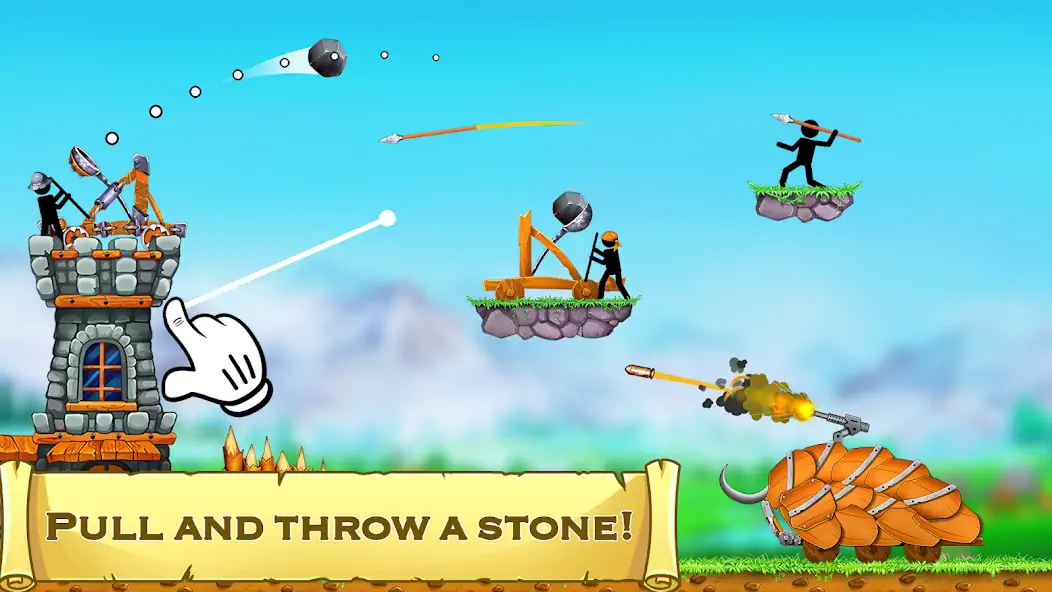 Download The Catapult 2 : bone masters MOD [Unlimited money/gems] + MOD [Menu] APK for Android
